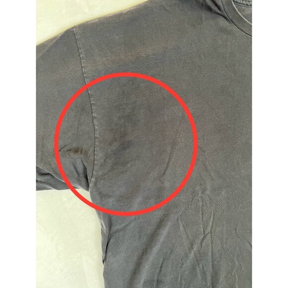 Vintage In N Out Burger T-Shirt Size 3XL Black Faded Hot Rod Fire Bird - Picture 5 of 11